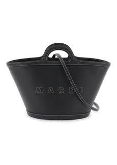 Marni leather small tropicalia bucket bag