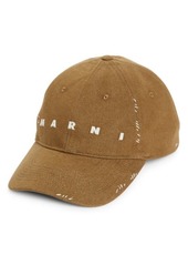 Marni Logo Baseball Cap