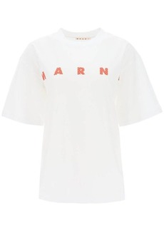 Marni logo print t-shirt
