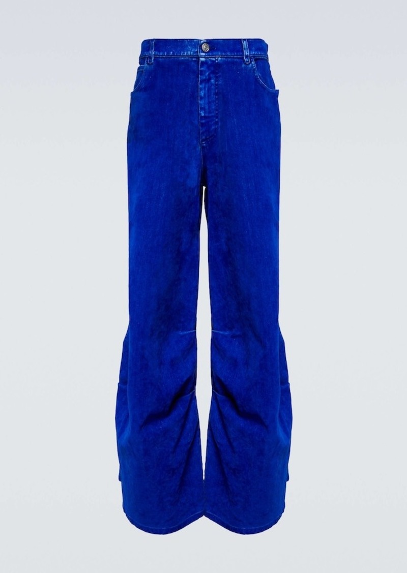 Marni Mid-rise barrel-leg jeans