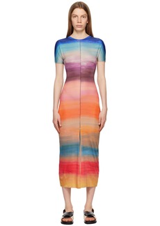 Marni Multicolor Dark Side Of The Moon Maxi Dress