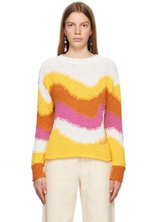 Marni Multicolor Embroidered Sweater