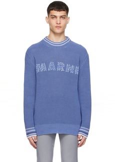 Marni Navy Patches Sweater
