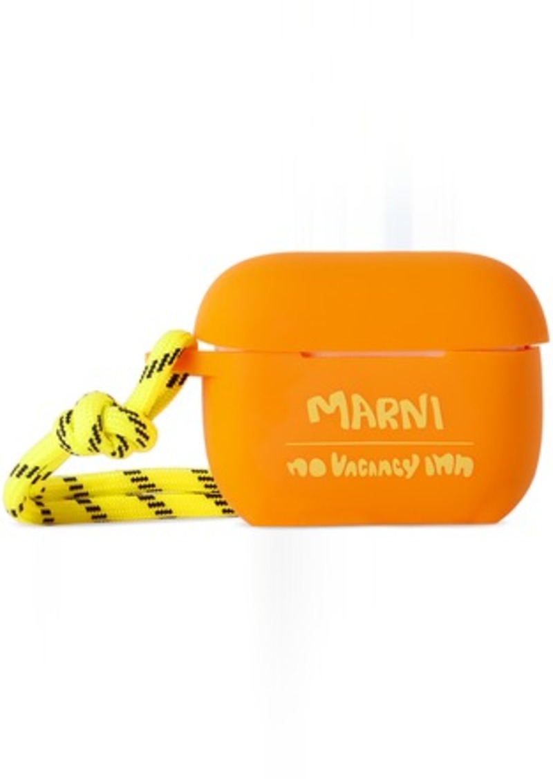 Marni Orange No Vacancy Inn Edition AirPods Pro Case