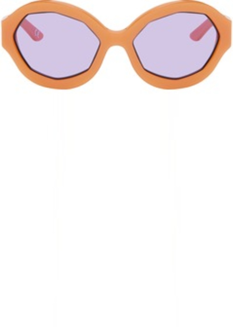 Marni Orange RETROSUPERFUTURE Edition Cumulus Cloud Sunglasses
