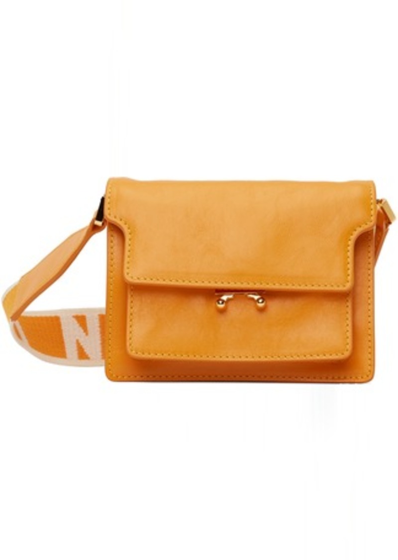 Marni Orange Trunk Soft Mini Bag