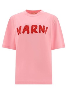 MARNI Oversize t-shirt with logo