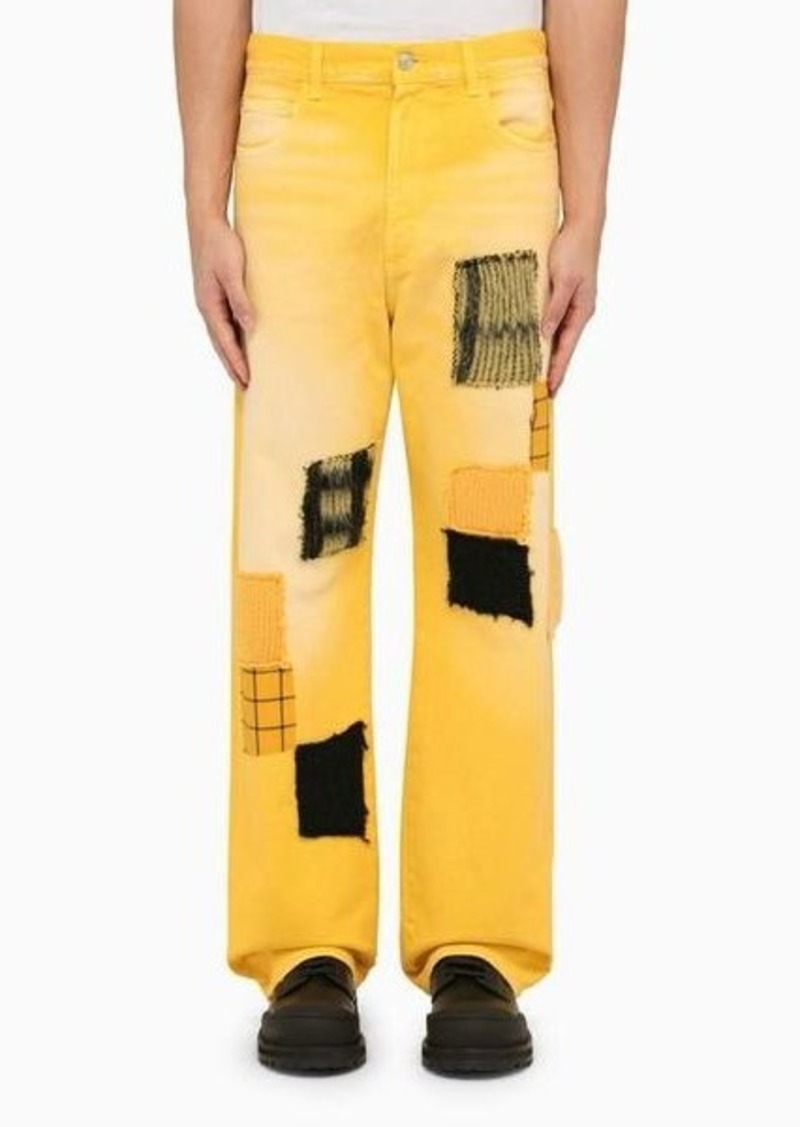 Marni patchwork trousers