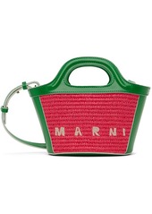 Marni Pink & Green Micro Tropicalia Tote