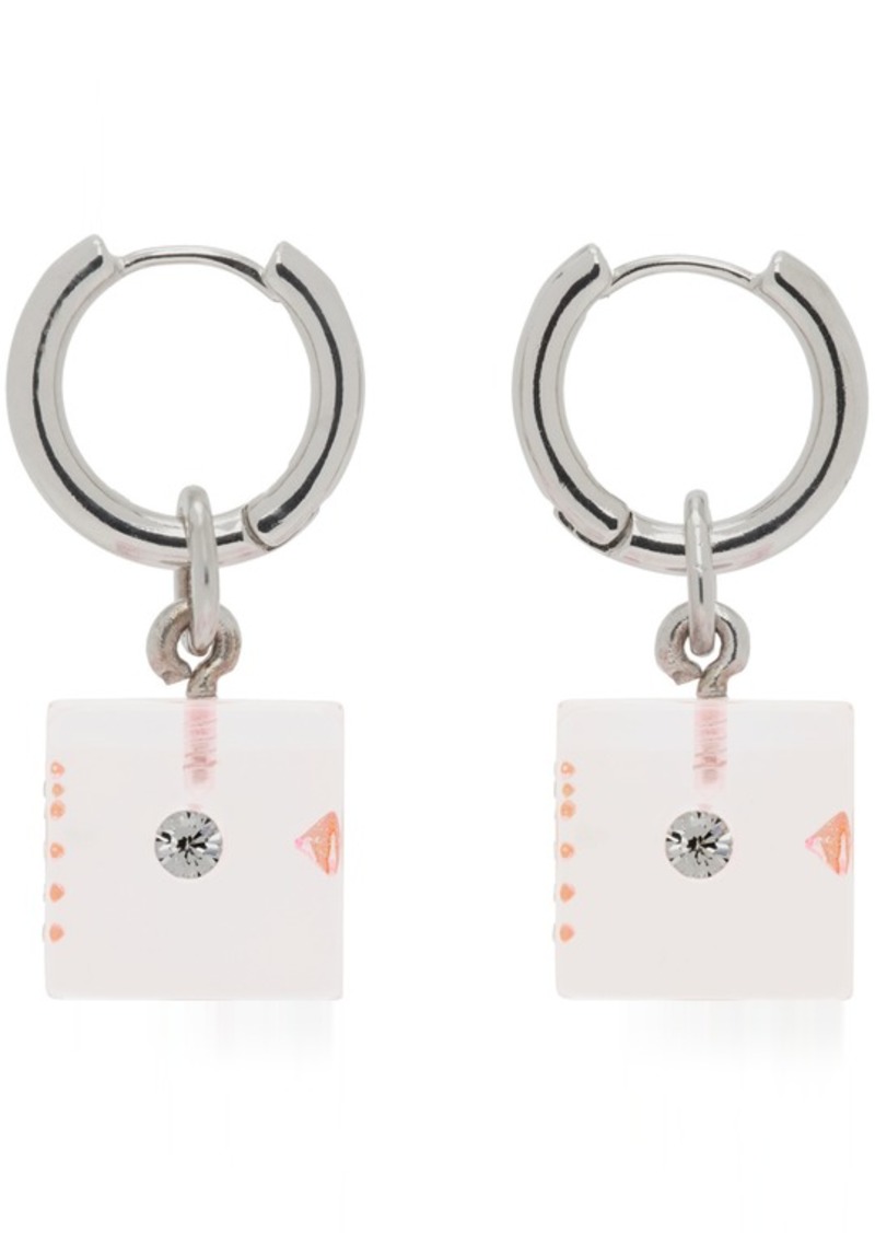 Marni Pink Dice Earrings