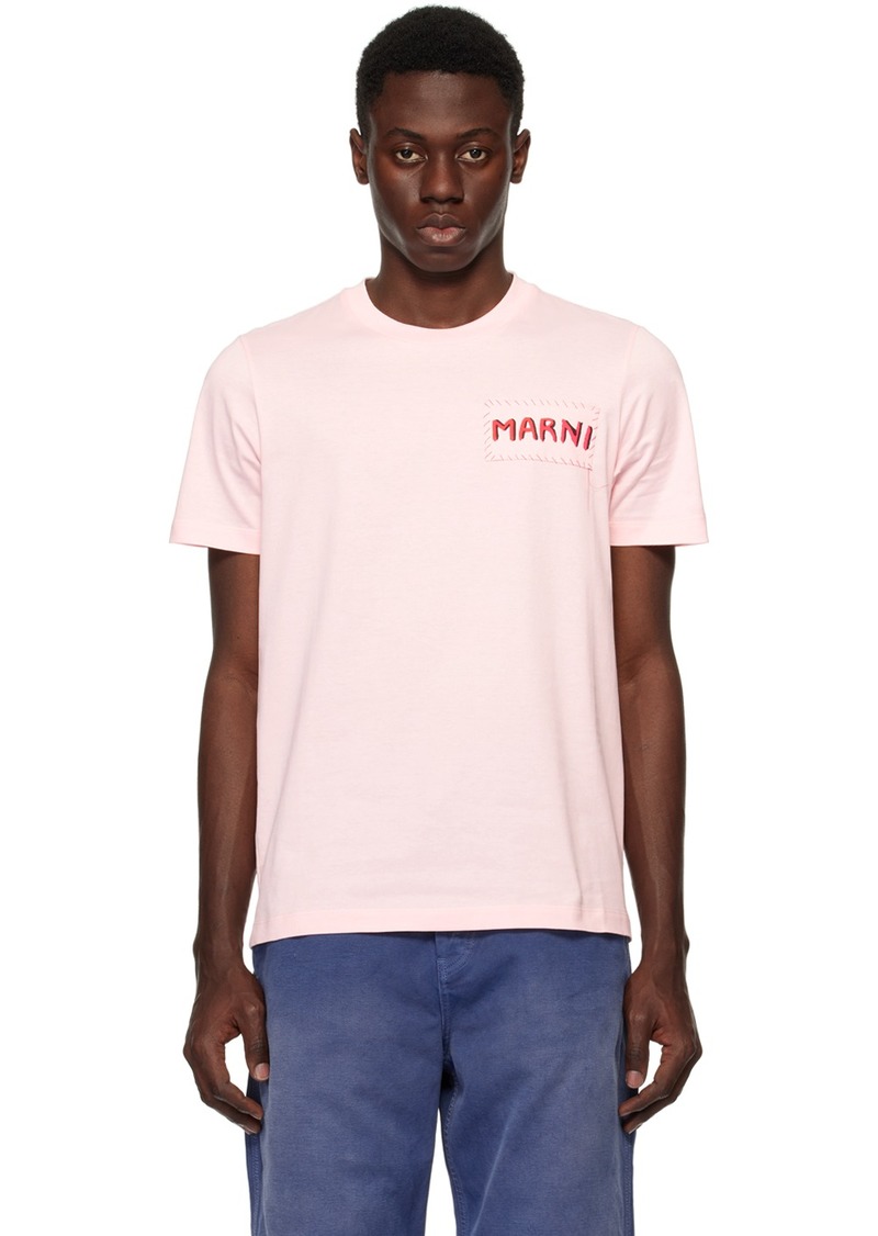 Marni Pink Patch T-Shirt
