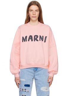 Marni Pink Printed Sweatshirt