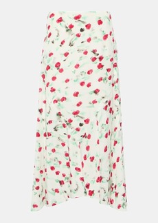 Marni Printed midi skirt