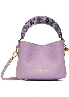 Marni Purple Venice Mini Bucket Bag