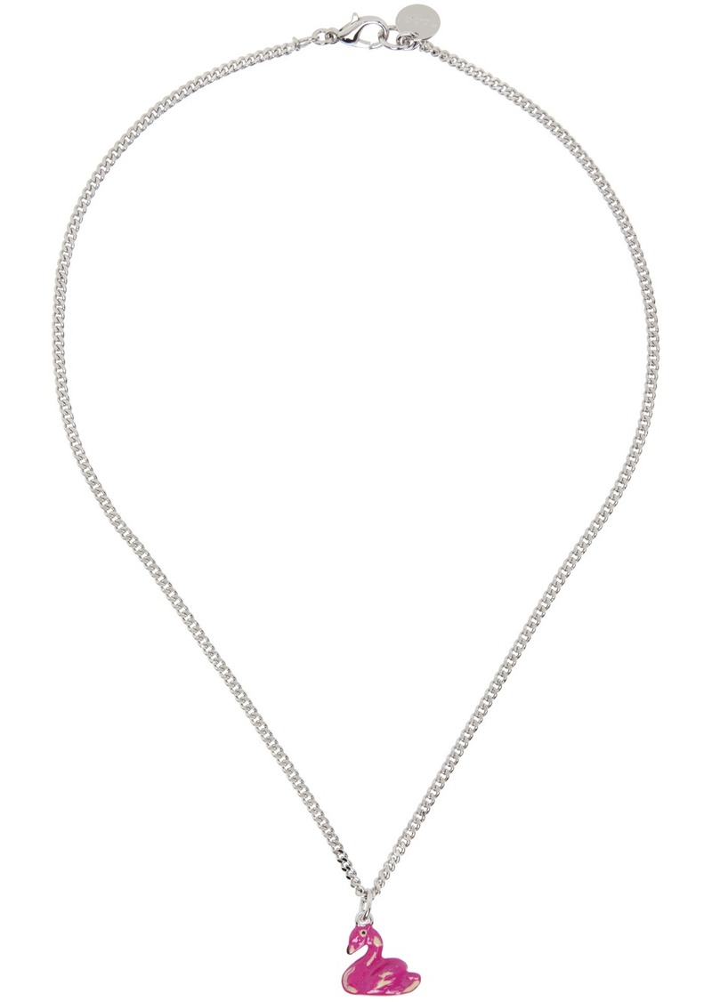 Marni Silver Swan Necklace