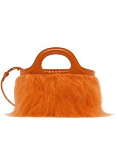 Marni SSENSE Exclusive Orange Micro Tropicalia Tote