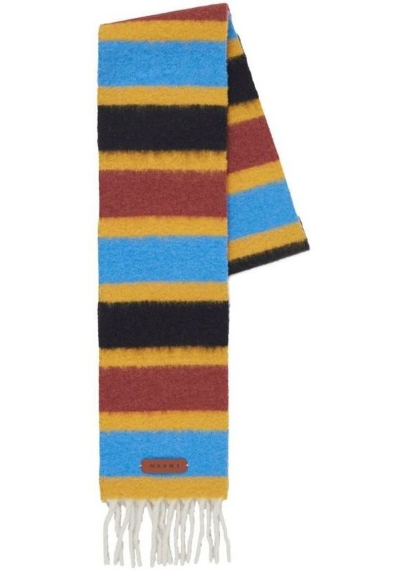 MARNI Striped scarf