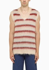 Marni striped waistcoat