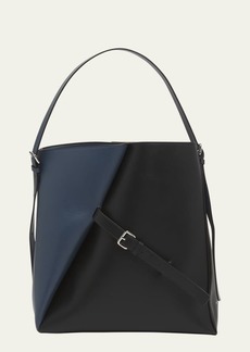 Marni Two-Tone Leather Reverse Hobo Bag
