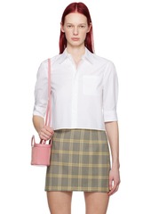 Marni White Cropped Shirt