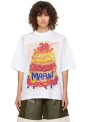 Marni White Marni 30th Anniversary T-shirt