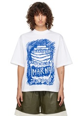 Marni White Marni 30th Anniversary T-shirt