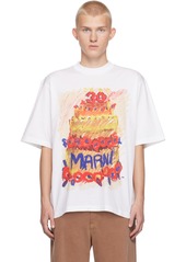 Marni White Marni 30th Anniversary T-shirt