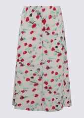 MARNI WHITE MIDI SKIRT