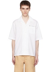 Marni White Printed Shirt