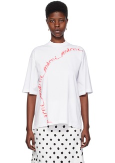 Marni White Printed T-Shirt