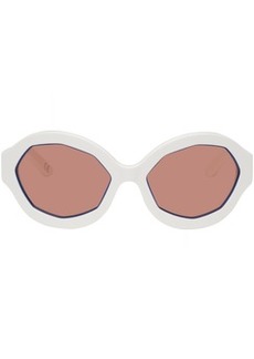 Marni White RETROSUPERFUTURE Edition Cumulus Sunglasses