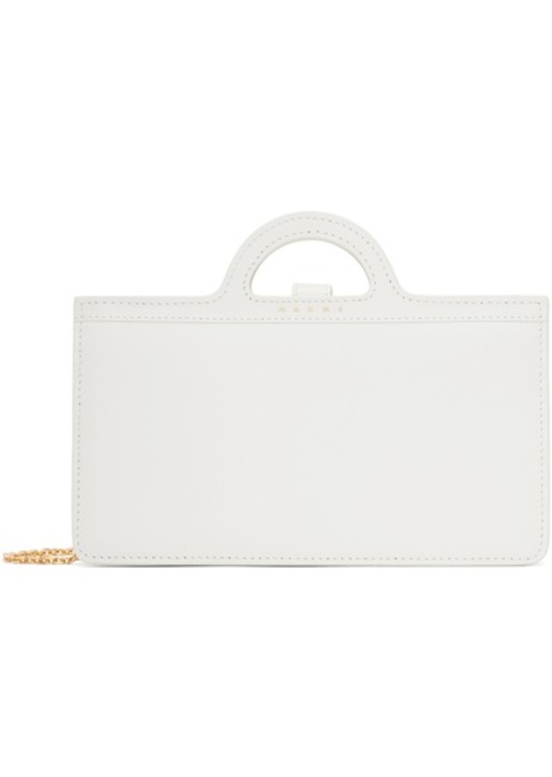 Marni White Tropicalia Long Wallet Bag