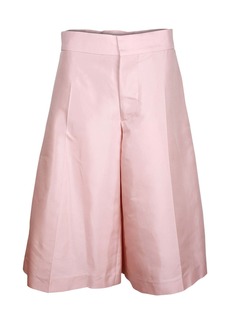 Marni Wide Leg Culottes in Pink Cotton