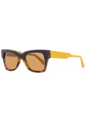 Marni Women's Rectangular Sunglasses ME638S 004 Havana/Ochre 54mm