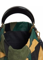 Marni Medium Venice Patchwork Leather Hobo Bag