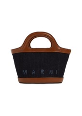 Marni Micro Tropicalia Cotton & Leather Bag