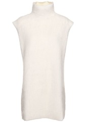 Marni Mohair Blend Knit Turtleneck Mini Dress