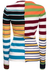 Marni Multicolor Stripe Wool Knit Sweater