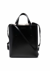 Marni Museo drawstring leather tote bag