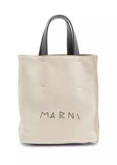 Marni Museo Mini Leather Soft Tote Bag