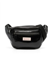 Marni logo-appliqué belt bag