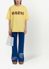 Marni panelled leather tote