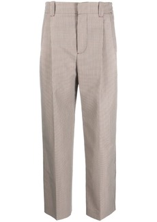 Marni pleated cropped trousers