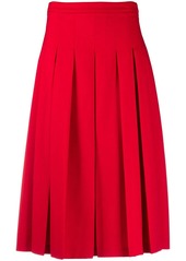Marni pleated mid-length skirt