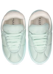 Marni Puffy Soft Leather Low Top Sneakers