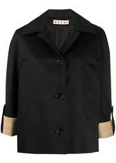 Marni relaxed-fit 3/4 sleeves jacket
