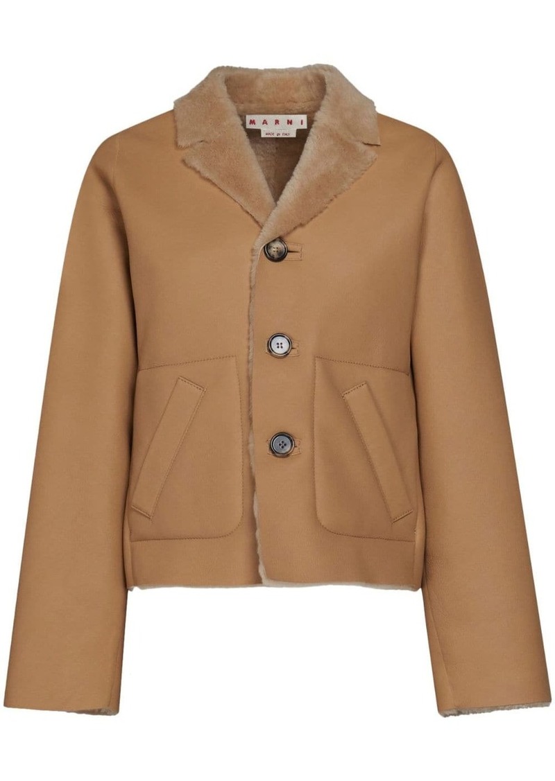 Marni reversible shearling jacket