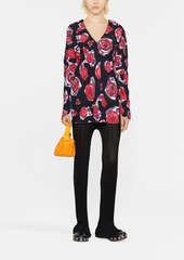 Marni rose print top