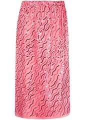Marni sequin-embellished A-line skirt