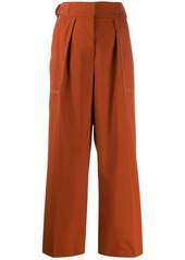 Marni side belts trousers